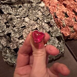 💖 New Mystique Moon Heart rose gold pink